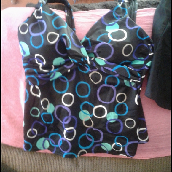 slim shaper Swim Bathing Suit Nwot 2 Pieces Poshmark